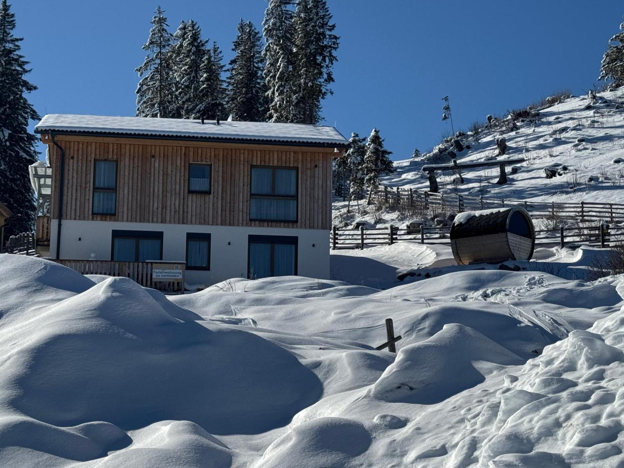 Berglisl - Direkt An Der Schipiste! Neue Ferienwohnung Mit Sauna Klippitztorl Buitenkant foto